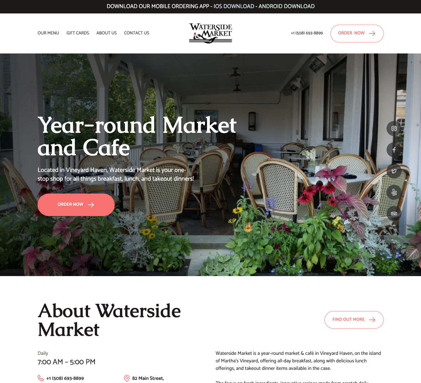 Sound Data Solutions client Waterside Market